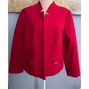 Chico’s Red Blazer/Jacket, Size 3